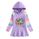 Fgteev Girls' Dress Children's Long-Sleeved Princess Dress