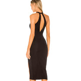 Victoria Beckham Dresses Sexy Black Mid-Length Dress