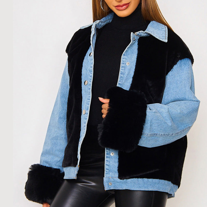 Baggy Jacket Women's Jacket Casual Thick Warm Jacket Fall/Winter Jacket