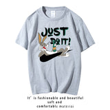 Bugs Bunny Shirt T-shirt Short Sleeve Loose Women's Wear