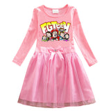 Fgteev Cartoon Pleated Skirt