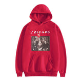 Friends Joey Hoodie Cross-Border New Friends Friends Peripheral Autumn and Winter Hot Sale Men's and Women's Casual Loose Hooded Sweater