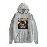 Friends Joey Hoodie Cross-Border New Friends Friends Peripheral Autumn and Winter Hot Sale Men's and Women's Casual Loose Hooded Sweater