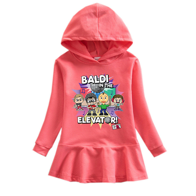 FGTeeV Children's Hoodie Sweater Dress Cartoon