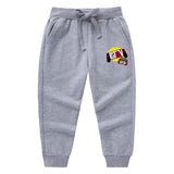 Fgteev Spring and Autumn Children's Ankle-Tied Long Pants Casual Sports Trousers