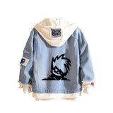 Comic Denim Jacket Casual Loose Denim Jacket