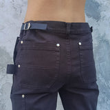 Man Fall Outfits Cargo Pants Skinny Pants High Street Sweatpants Hip Hop Men's Slim Trousers