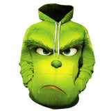 Grinch Hoodie Santa Claus Hoodie Sweatshirt 3d Printing