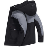 Moose Knuckle Style Down Jacket Short Warm Hooded White Duck Down Casual Jacket