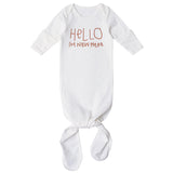 Knotted Baby Gown Baby Anti-Kick One-Piece Sleeping Bag