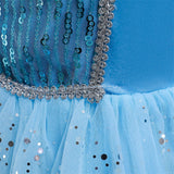 Halloween Frozen Dress Toddler Mesh Princess Elsa Dress Wind Frozen Princess Dress All Saints Children Shirt