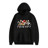 Friends Joey Hoodie Cross-Border New Friends Friends Peripheral Autumn and Winter Hot Sale Men's and Women's Casual Loose Hooded Sweater