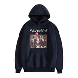 Friends Joey Hoodie Cross-Border New Friends Friends Peripheral Autumn and Winter Hot Sale Men's and Women's Casual Loose Hooded Sweater