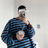 Men Sweatshirts Autumn Winter Sweater Men's Winter Striped Coat