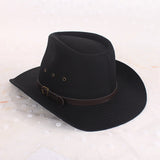 Fedora Golf Hats Spring and Autumn Hat Men's Black