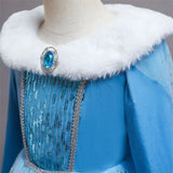 Halloween Frozen Dress Toddler Mesh Princess Elsa Dress Wind Frozen Princess Dress All Saints Children Shirt