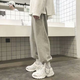 Men Pants Gray Sports Pants Men's Autumn and Winter Pants Casual Trousers