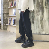 Men Pants Gray Sports Pants Men's Autumn and Winter Pants Casual Trousers