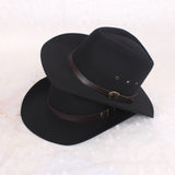 Fedora Golf Hats Spring and Autumn Hat Men's Black