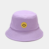 Smiley Face Cap Summer Couple Sun Hat