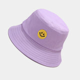 Smiley Face Cap Summer Couple Sun Hat