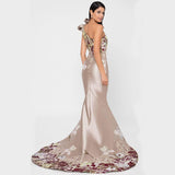 Olivia Wilde Dress Elegant Sexy Dress Backless Embroidered Dress