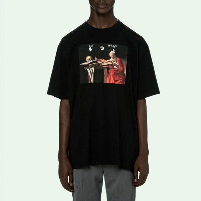 Arrow Casual Printed Men's and Women's short sleeve Tshirt Cotton Fashion Owt t shirt