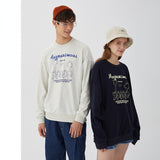 Preppy Aesthetic Sweatshirt Loose Autumn Sweater Men's and Women's Coats