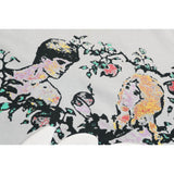Rrr123 T Shirt Puff Print Graffiti Loose All-Match Retro T-shirt