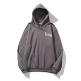 Kanye West KSG Hoodie Men's and Women's Graffiti Foam Letter Printed Hoodie Coat