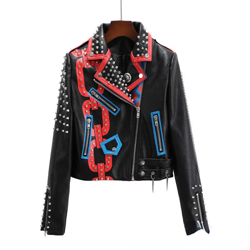Punk Rock Jacket Motorcycle Clothing Motorcycle Jacket