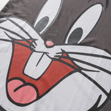 Bugs Bunny Shirt Summer Rabbit Loose Short Sleeve T-shirt