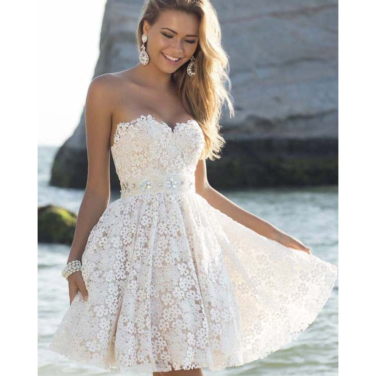 Formal Dresses & Gowns Jumpsuit Sexy Tube Top Sleeveless Bridesmaid Short Evening Dress