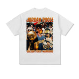 Jordan Poole Shirt Jordan Poole Printed Vintage Loose Distressed