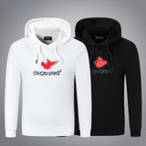 Dsq2 Hoodie DSQ Lian D2 Autumn and Winter Printing Sweater Trendy Men