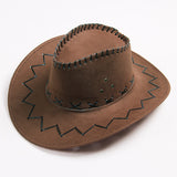 Cowgirl Hats Men's and Women's Western Cowboy Hat Men's Women's Universal