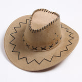 Cowgirl Hats Men's and Women's Western Cowboy Hat Men's Women's Universal