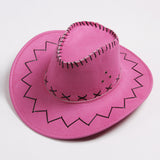 Cowgirl Hats Men's and Women's Western Cowboy Hat Men's Women's Universal