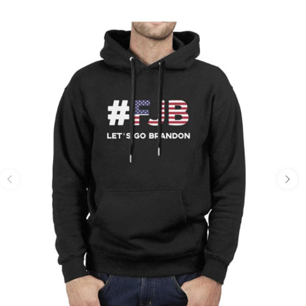 Let'S Go Brandon Hoodie Winter English Letters Printed Hoodie