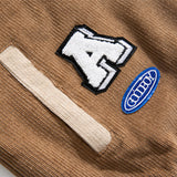 Baby Blue Varsity Jacket Men's Autumn Coat Loose Fashion Baseball Collar Jacket