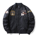 Alaska Varsity Jacket Men's Flying Embroidered Baseball Uniform