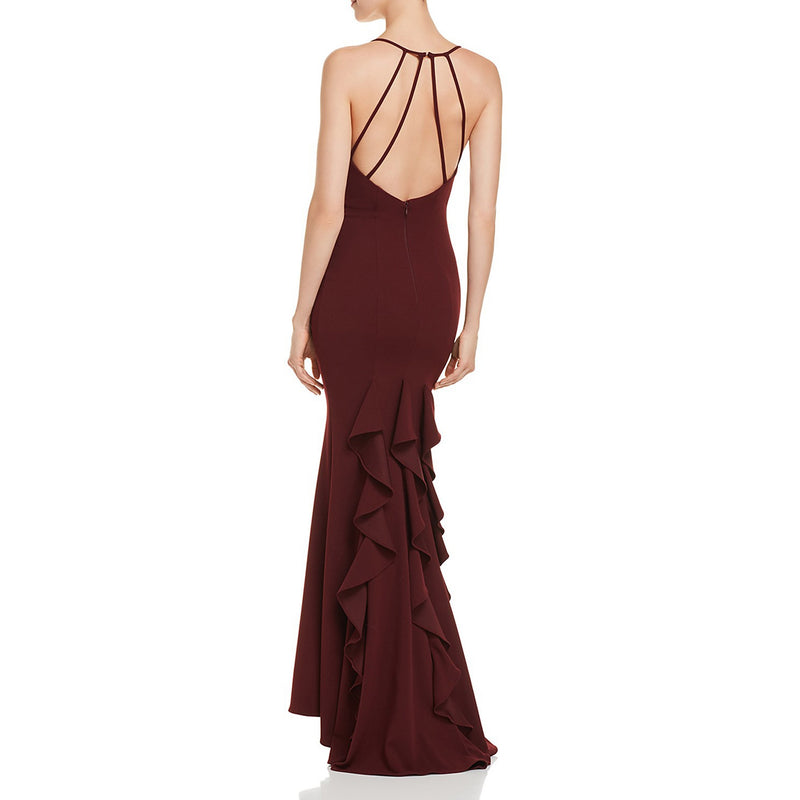 Formal Dresses & Gowns Spring Evening Dress Backless Suspenders Dress
