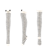 Winter Thick Knit Thigh High Socks Long Stockings Boot Autumn Winter Coral Fleece Women Warm Thick below the Knees Sleeping Socks