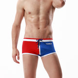 Men Swim Trunks Fashion Boxer Swimming Trunks Men