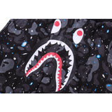 Shark Print Shorts Men's Starry Camouflage Shark Head Fifth Pants Men's Beach Pants Middle Pants