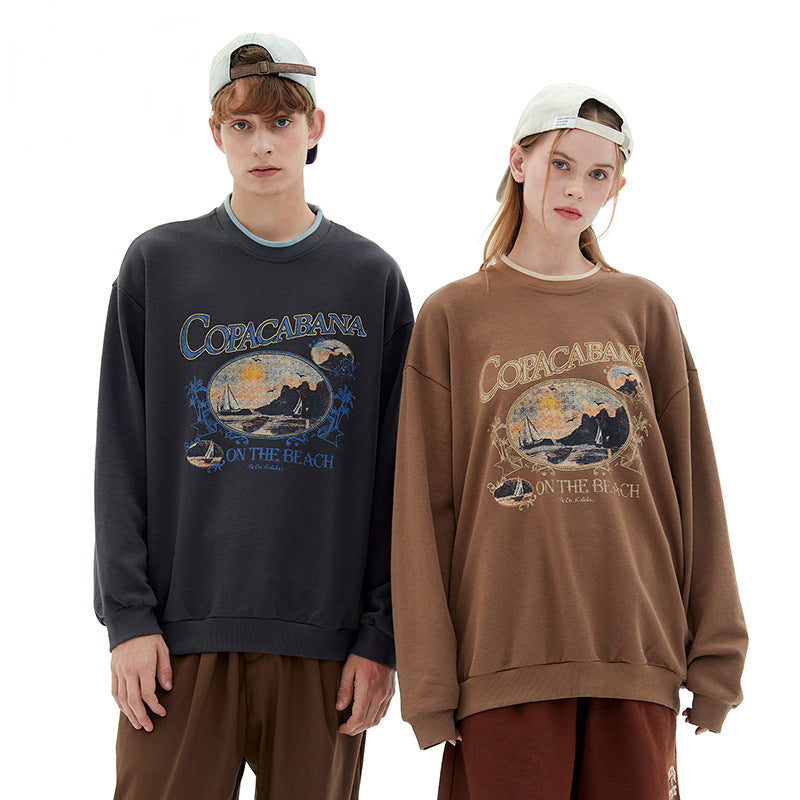 Preppy Aesthetic Sweatshirt Heyhenry Vintage Sweater Trendy Men and Women Spring Top