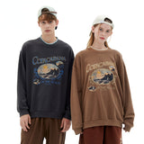 Preppy Aesthetic Sweatshirt Heyhenry Vintage Sweater Trendy Men and Women Spring Top