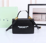 Off White Bag Casual Outdoor Convenient Tote Bag