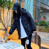 Women Winter Coats Puffer Jacket Down Coat New National Fashion Luminous Down Jacket Women's Short Street