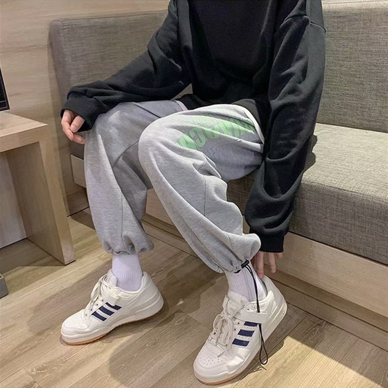 Men Pants Sports Men's Loose Spring and Summer Large Size Casual Spring and Autumn
